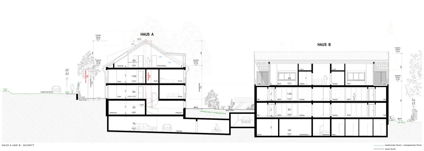 Neubau WüB Wagenhaus, Stein am Rhein - Abbildung 16