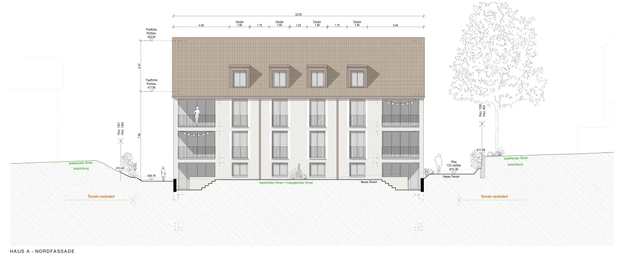 Neubau WüB Wagenhaus, Stein am Rhein - Abbildung 19